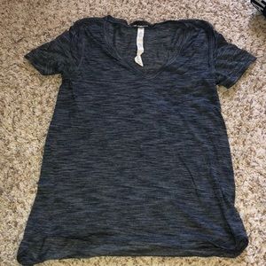 Lululemon gray workout tee